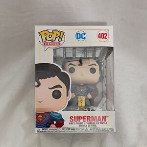 NIB Funko Pop! Heroes DC Superman #402 Vinyl Figure